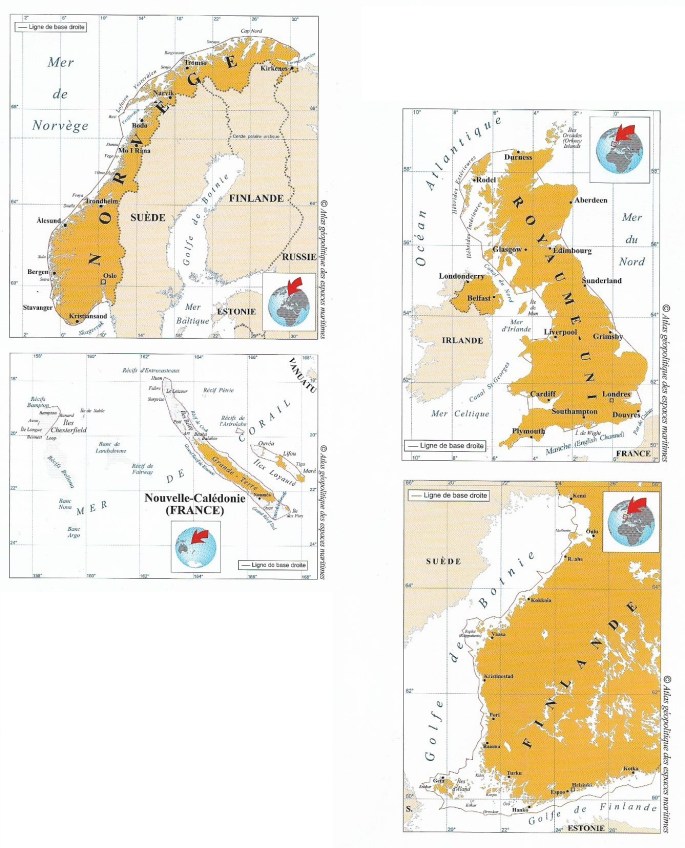 lignes de base droites