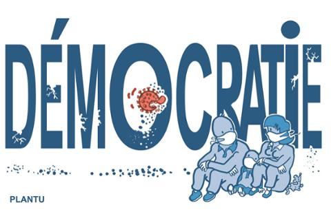 COVID DEMOC PLANTU