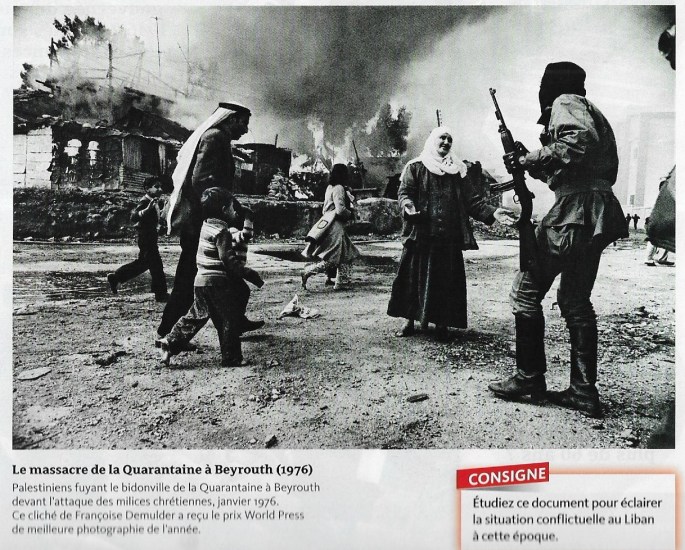 beyrouth 1976 quarantain